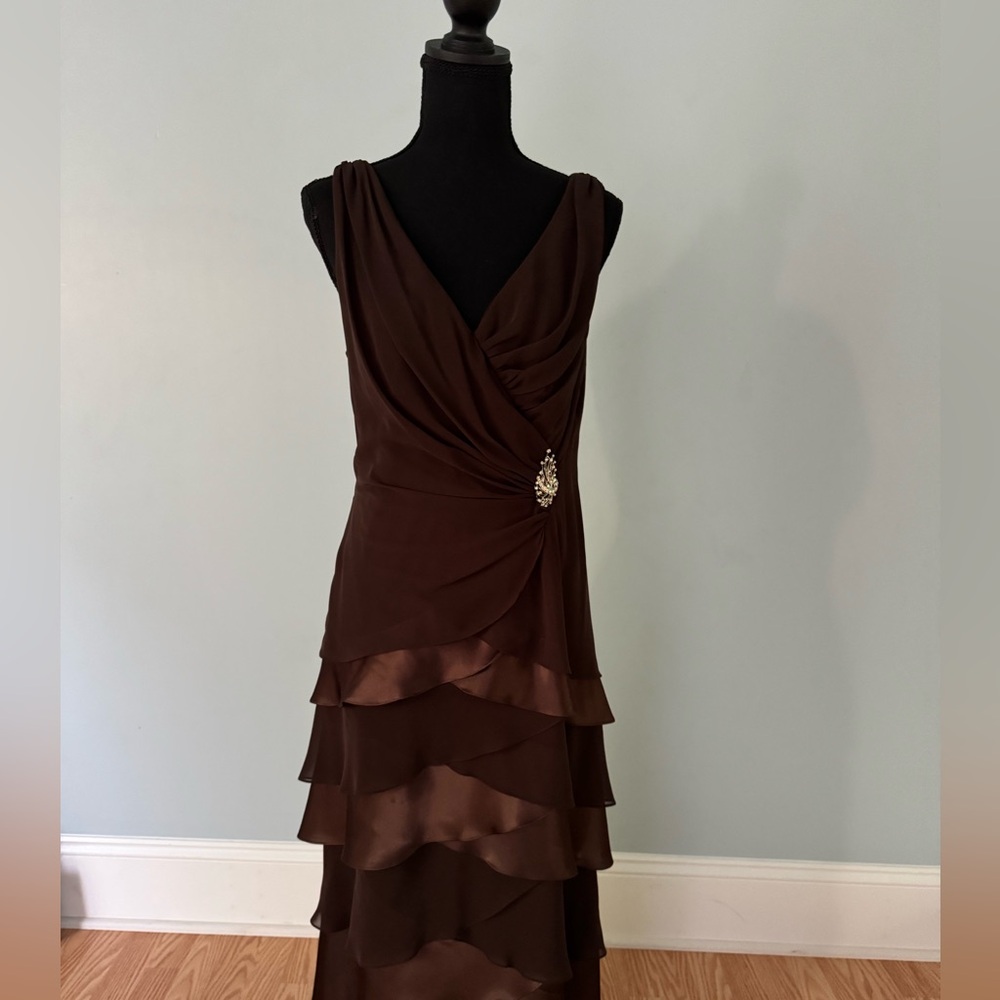 David Bridal Bridesmaid dress, worn once size 10